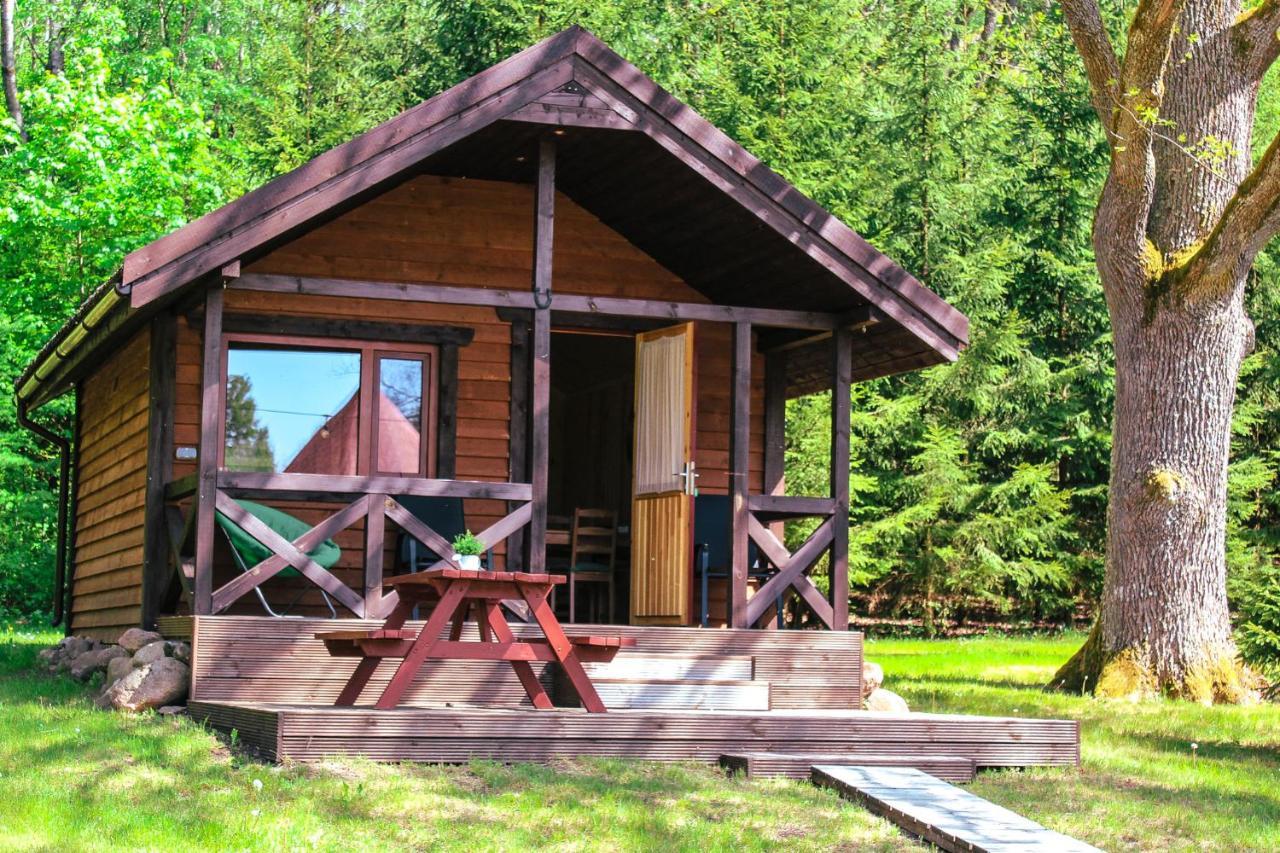 Kempings Lejasbisenieki Turaida Buitenkant foto