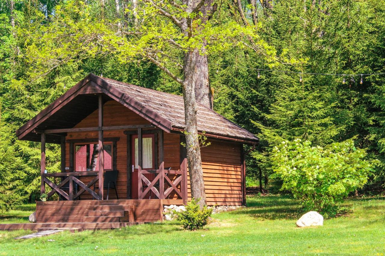 Kempings Lejasbisenieki Turaida Buitenkant foto