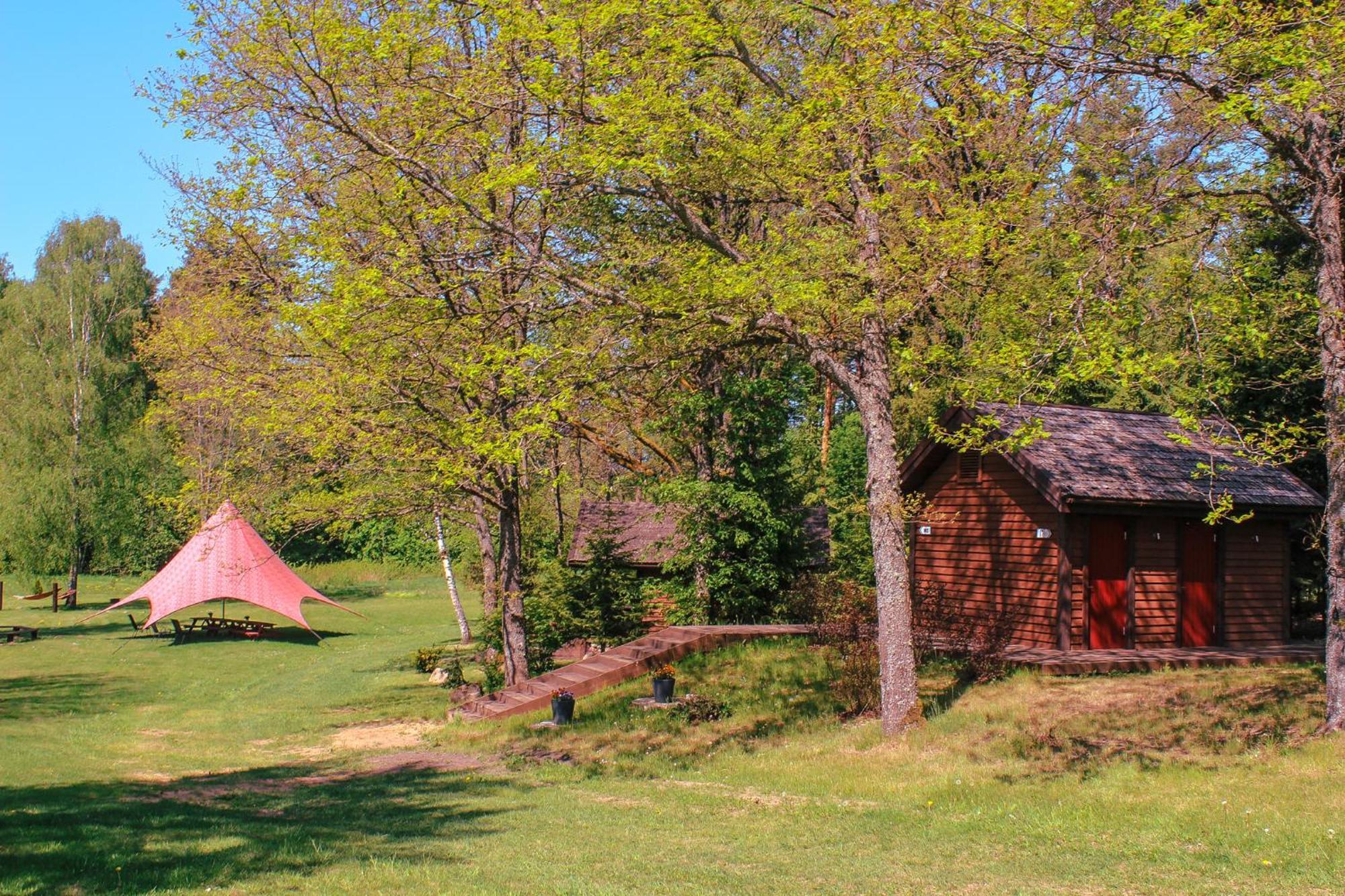 Kempings Lejasbisenieki Turaida Buitenkant foto